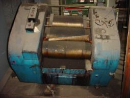 Buhler Type SDA 10 in X 20 in L 25 Hp TEVC 3 Roll Paint/Ink Mill