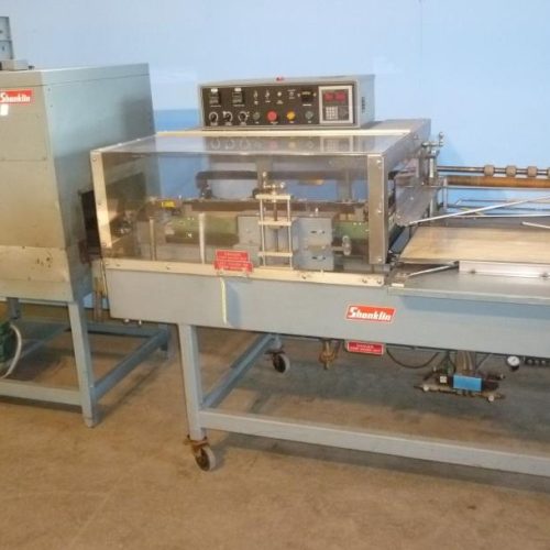 Shanklin Model A27A Automatic L Bar Sealer with T7XL Shrink Tunnel