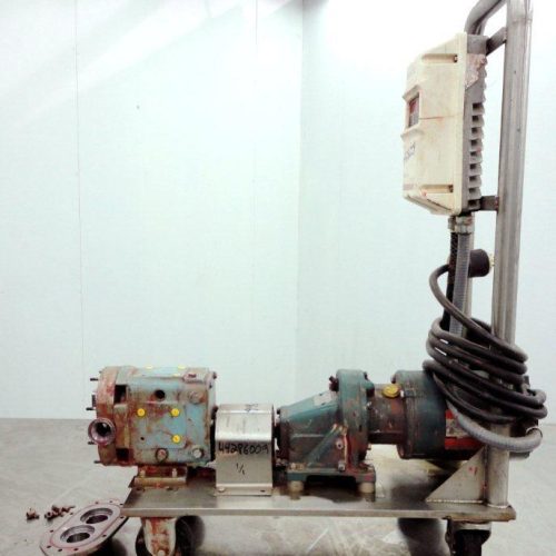 Waukesha Model 006 3/4 HP 316 S/S Rotary Positive Displacement Pump