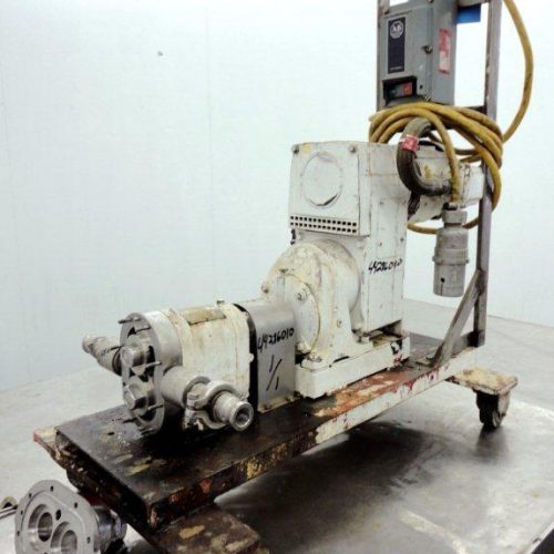 Waukesha Model 010 1.5 HP 316 S/S Rotary Positive Displacement Pump