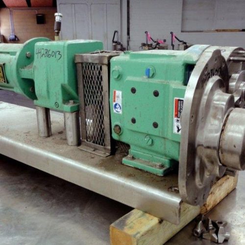 Waukesha Model 060 3 HP 316 S/S Rotary Positive Displacement Pump