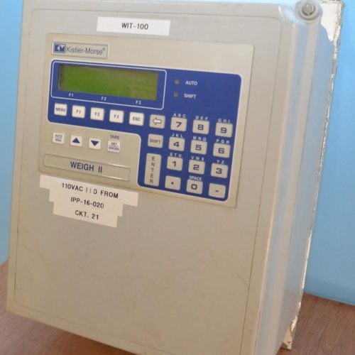 Kistler Morse Model Weigh II Transmitter Control Indicator