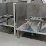 Stainless Steel Super Sack Unloader with Vibratory Hopper