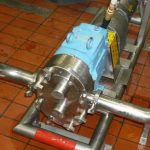 Waukesha Model 60 2 HP Stainless Steel Positive Displacement Pump