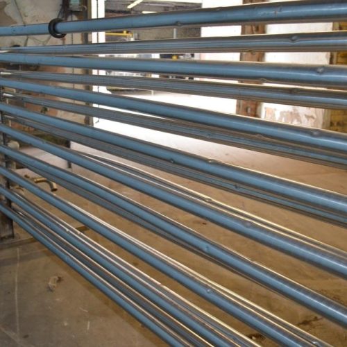 22 Linear Feet 8 Loop S/S Tube in Tube Heat Exchanger with 1 3/8 in Dia Piping