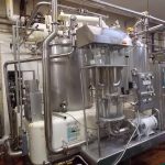 Mojonnier Model 22G48 (22) Plate Carbo Cooler with Carbonation and Ammonia Tanks