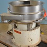 Sweco Model LS18S33A 16 in Dia S/S Single Deck Sifter With Dual Discharge