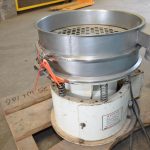 Sweco Model LS18S33A 16 in Dia S/S Single Deck Sifter With Dual Discharge