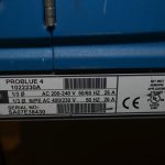 Sabel Model SE15 Auto Bottom Load 15 CPM Hot Melt Case Packer