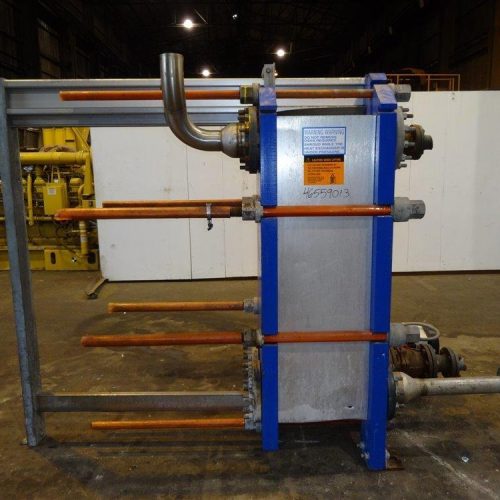 Alfa Laval Model M15FFD S/S 674 Sq Ft Plate and Frame Heat Exchanger