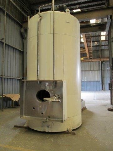 3,000 Gallon APV Vertical Prop Agitated Ammonia Cooled Silo