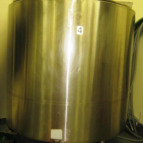 1,000 Gallon DCI S/S Jacketed Prop Agitated Mix Tank