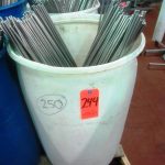 (250) S/S Smoke Sticks, 3/8 in. Diameter x 42 in. long, in Plastic Bucket