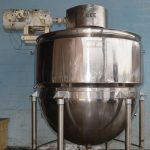 1,000 Gallon Lee S/S 2 Zone Jacketed Sweep Agitated Kettle