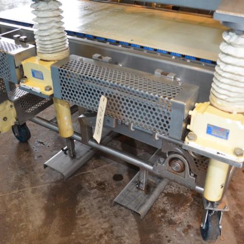 Kofab Model P100560 24.75 in W Compression Conveyor with Top and Bottom Belts