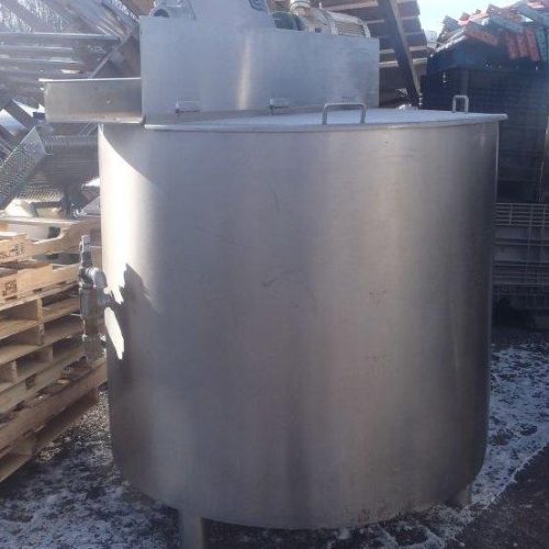 250 Gallon Lee Model 250D9MS S/S Jacketed Double Motion Agitated Tank