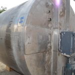 3,200 Gallon Lee Model 3200U9MS S/S Double Motion Sweep Scrape Agitated Jacketed Tank