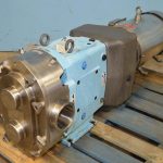 Waukesha Model 220 20 HP S/S Positive Displacement Pump with S/S motor