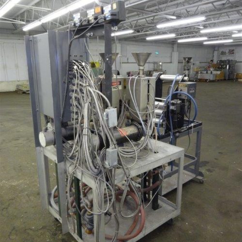 Randcastle Tri Layer Co-Extrusion Sheet Line with (3) Model 0500 Extruders