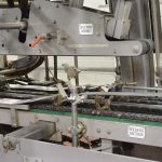 KHS Kisters Model WP050V Automatic Tray Packer with SFT model VWS Synchro Laner