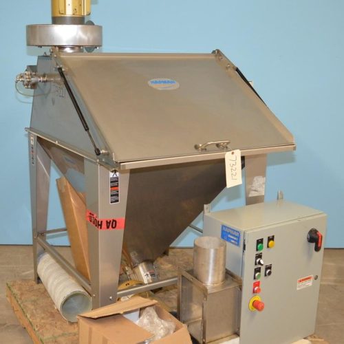 UNUSED Hapman 5 in Dia Tube Feeder with S/S Dump Station and Pulse Jet Dust Collector