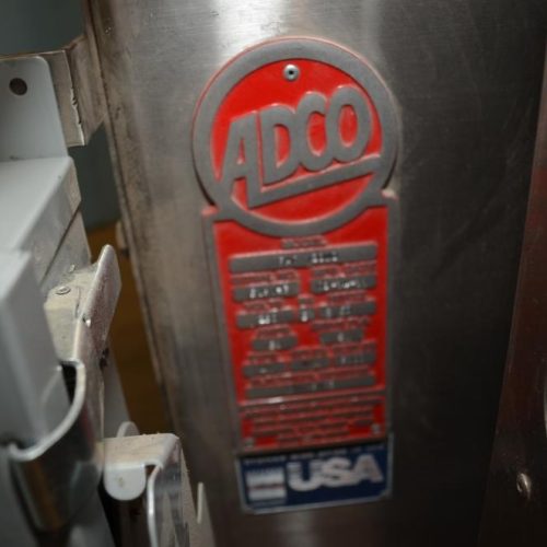 Adco Model RAC120WD S/S Continuous Motion High Speed 120 CPM Tri-Seal Carton Closer