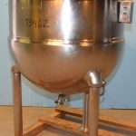 150 Gallon Groen 60 PSI S/S Jacketed Kettle with Provision for Incline Agitator