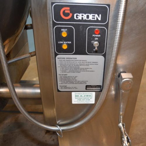 60 Gallon Groen DHTA360 S/S Twin Agitated Variable Speed Self Contained Kettle