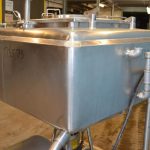125 Gallon 15 HP S/S Square Jacketed Liquifier