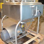 125 Gallon 15 HP S/S Square Jacketed Liquifier