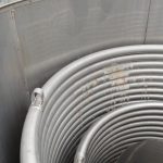 Stork Vertical S/S Helical Coiled Tube in Tube Sterilizing Heat Exchanger