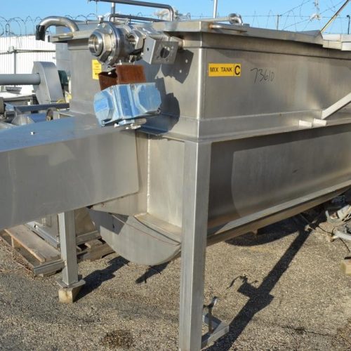 L and A 400 Gallon S/S Rotary Coil Mixer Cooker For Jams and Jellies