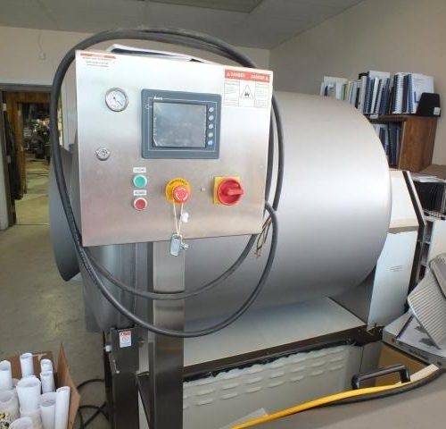 Butcher Equipment Model JVM1000, 1000 Liter Capacity Vacuum Tumbler