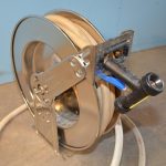 Reelcraft Model 83000OLS S/S Water Hose Reel with Approx 50 ft 3/4 in Dia Hose
