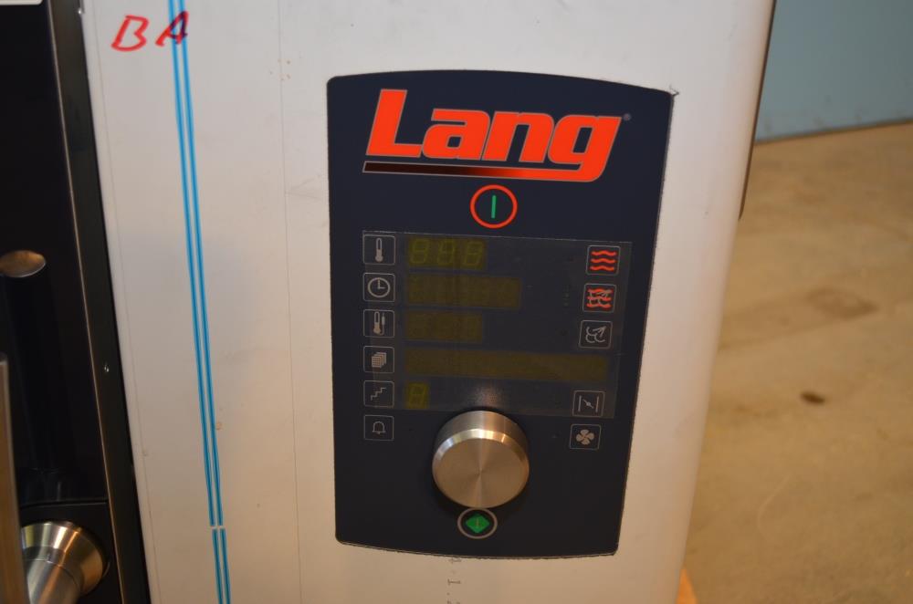 UNUSED Lang C106 (6) Pan S/S Electric Half Size Combi Oven