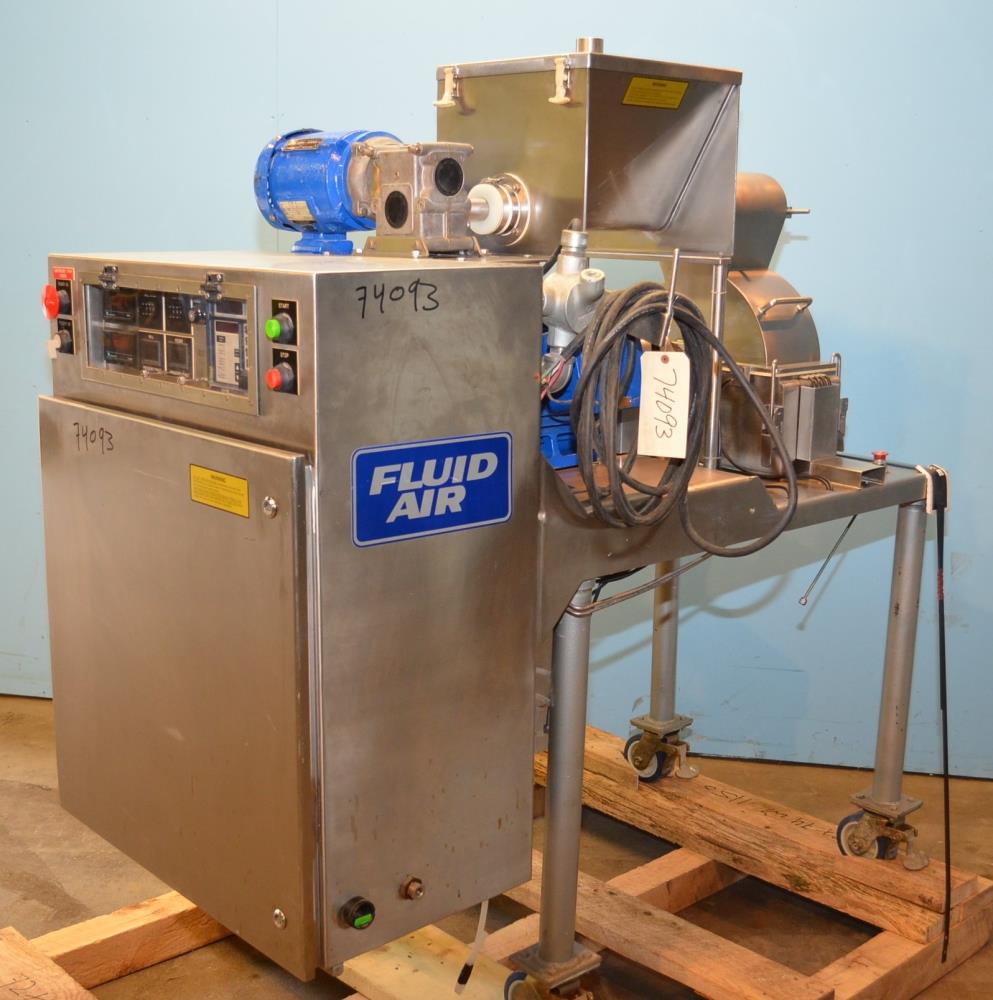 Fluid Air Model 007 S/S 10 HP Hammer Screening Mill