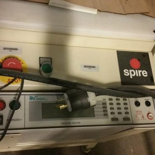 Spire Model Spisun 4600 Solar Simulator High Voltage Test Station