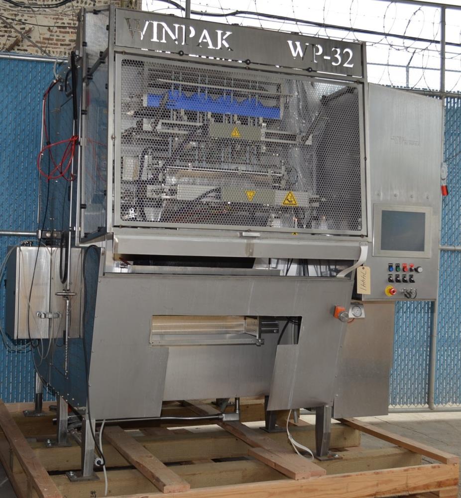 Winpak Model WP32 Eight Lane Vertical Form Fill and Seal USDA Liquid Pouch Machine
