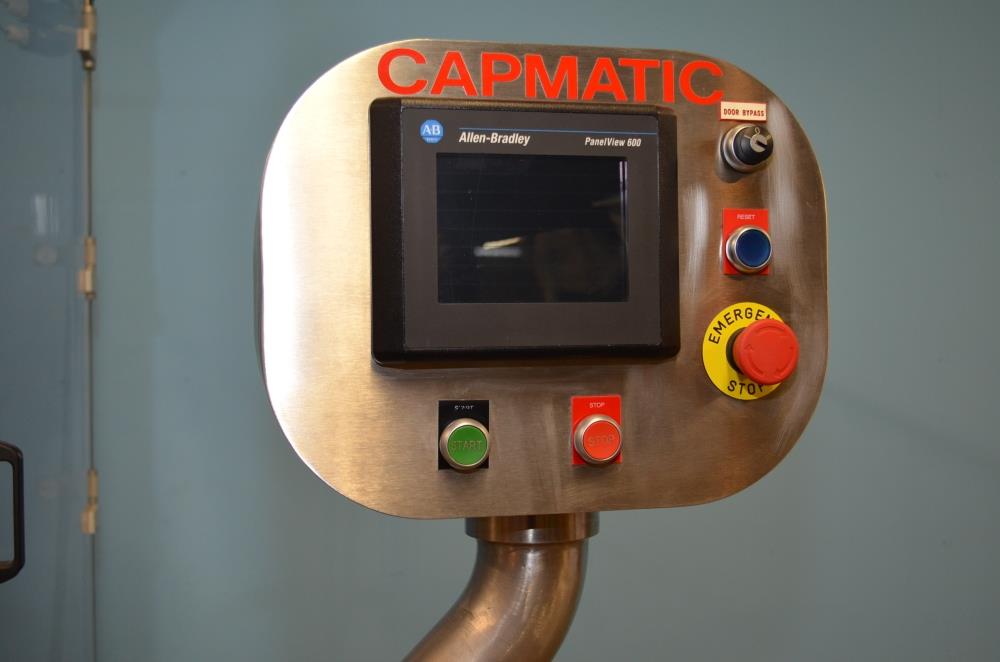 Capmatic 60 CPM Nasal Spray Line, Unscrambler, Filler, Pump Placer, Plugger, Capper