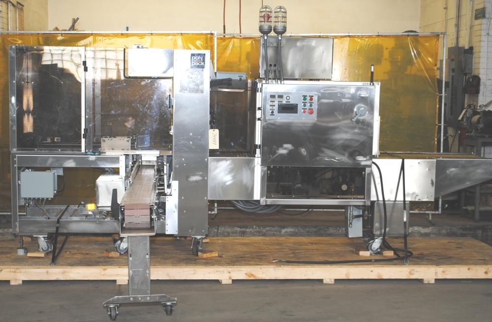 Poly Pack Model PH16 S/S Right Angle with Stacker Shrink Bundler
