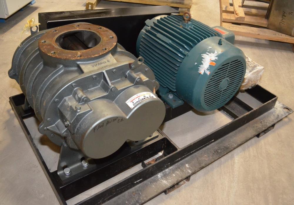 Tuthill 40 HP Rotary Lobe 2,000 PSI Positive Displacement Bower