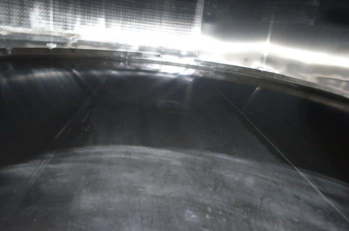10,000 Gallon APV Crepaco S/S Vertical Ammonia Jacketed Agitated Silo