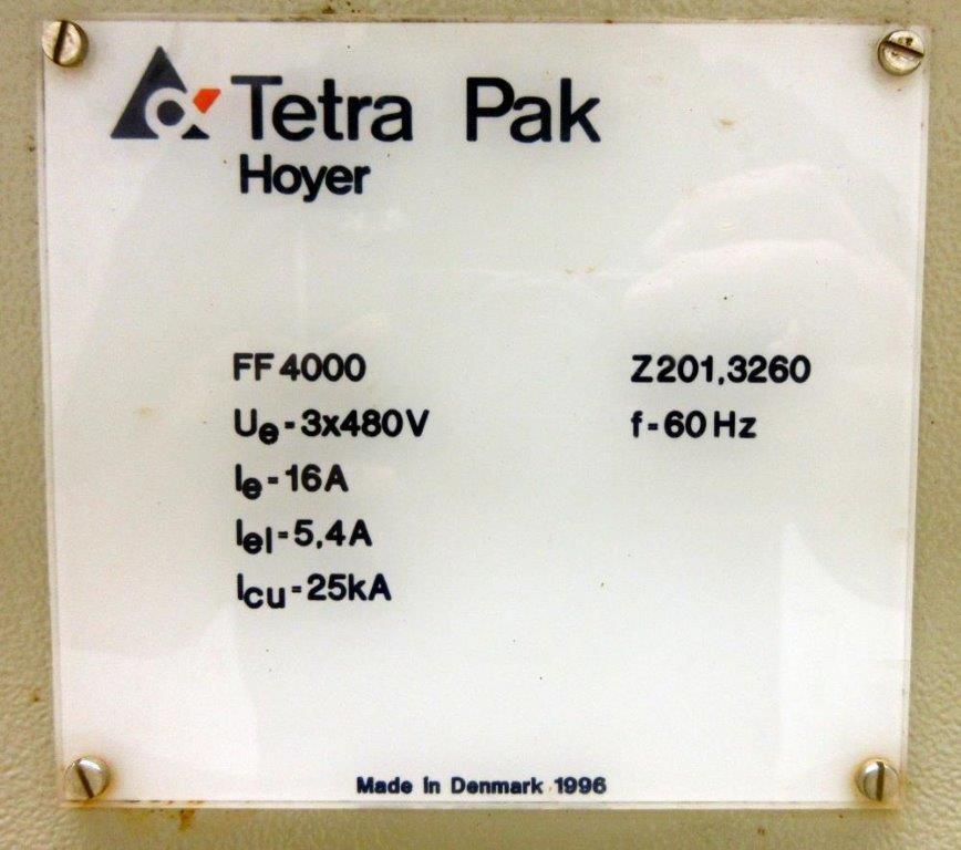 Tetra Pak Hoyer FF4000 S/S 15 to 1,200 Liters Per Hour Ingredient Doser