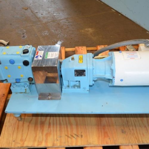 Waukesha Model 015 1 HP S/S Jacketed Positive Displacement Pump