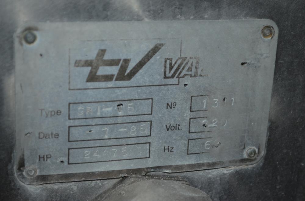 TV Vall Model CRI15 35 in Diameter S/S Bowl Chopper
