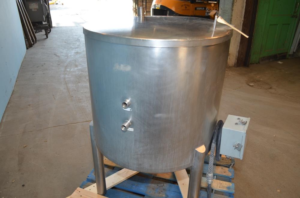 40 Gallon S/S Vertical Water Jacketed Tank