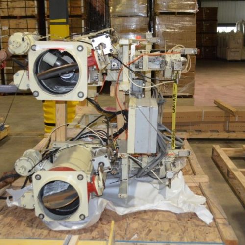 Choice Bagging St Regis 770 Twin Head Valve Bag Packers with Central Operator Seat