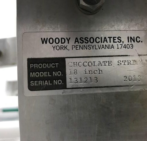 Woody 18 in W S/S SIngle Loop Confectionery Stringer with Banjo Conveyor