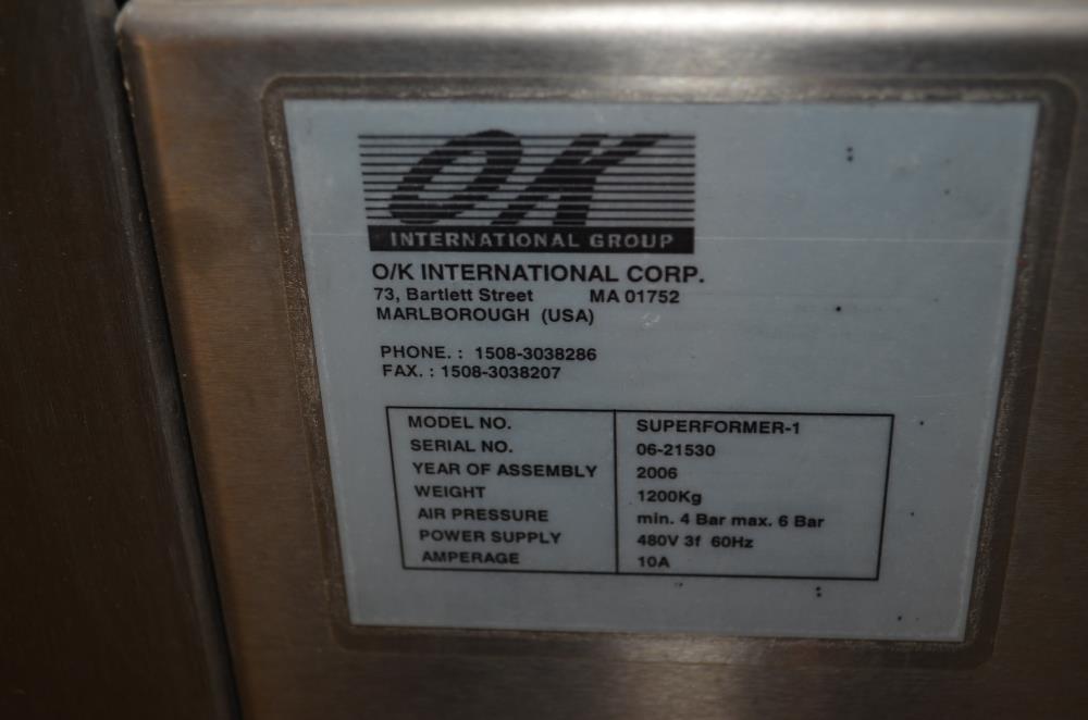 OK SF1 Superformer Case Erector and SL330 Bag in Box Bag Former Inserter