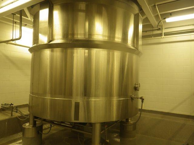 3,000 Gallon DCI 316 S/S Vertical Jacketed Twin Agitated Reactor